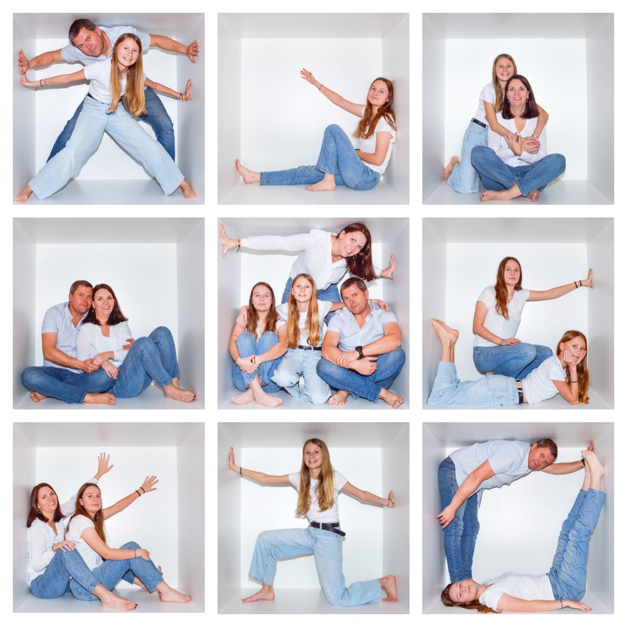 Séance photo In The Box en famille